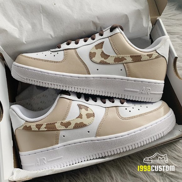 Authentic Nike Air Force 1 Custom Free Shipping - Picture 1 of 4